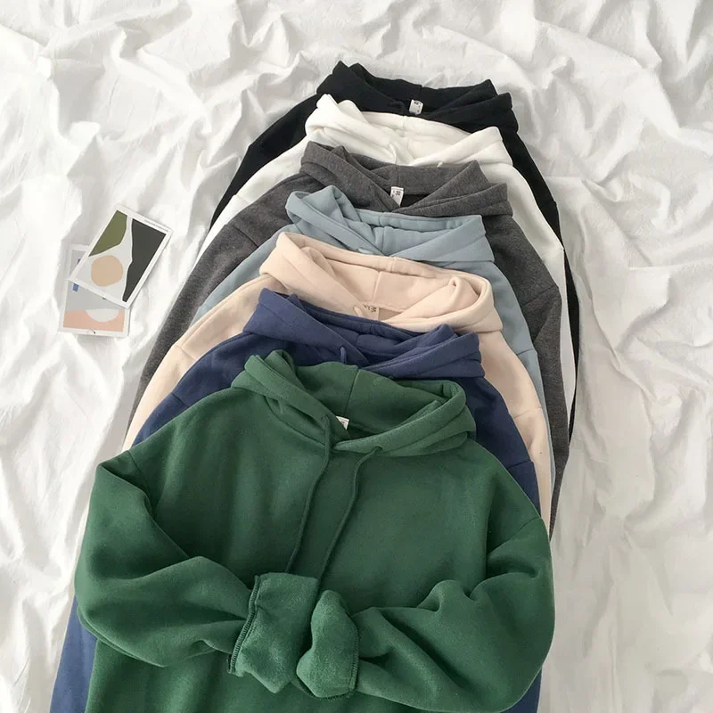 2023 Autumn Sweatshirt Women Hoodies Sweatshirt Solid Oversized Casual Color Long-sleeved Green Sweatshirt Streetwear Korean
2023 Autumn Sweatshirt Women Hoodies Sweatshirt Solid Oversized Casual Color Long-sleeved Green Sweatshirt Streetwear Korean