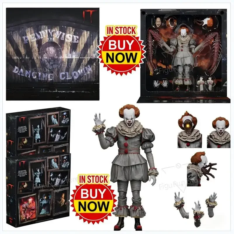 Hot Sale New Arrival NECA Pennywise Joker Action Figure Horror Character Model Toy Festival Gift For Fans
Hot Sale New Arrival NECA Pennywise Joker Action Figure Horror Character Model Toy Festival Gift For Fans