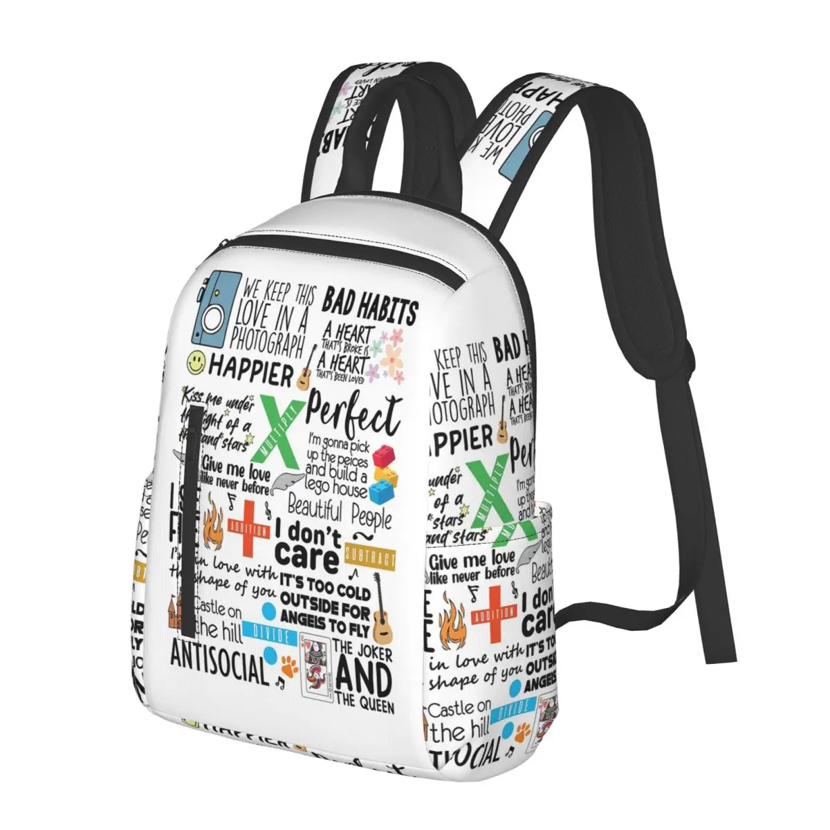 Ed's Songbook Student Backpack School Bag Hiking Travel Daypack for Men Women Bookbag Shoulder Bags
Ed's Songbook Student Backpack School Bag Hiking Travel Daypack for Men Women Bookbag Shoulder Bags