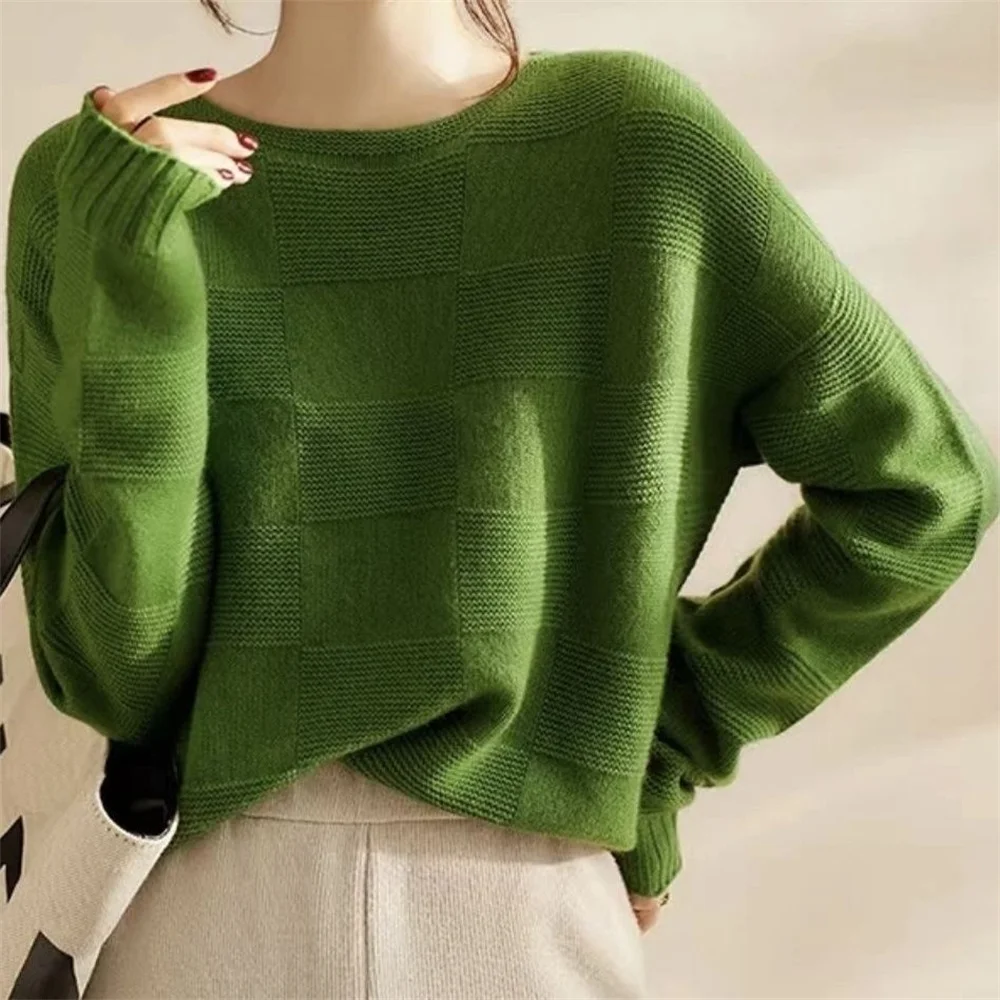 Causal O-Neck Loose Casual Style Age Reducing Women's Sweaters Spring Autumn Winter Korean Design Pullover
Causal O-Neck Loose Casual Style Age Reducing Women's Sweaters Spring Autumn Winter Korean Design Pullover