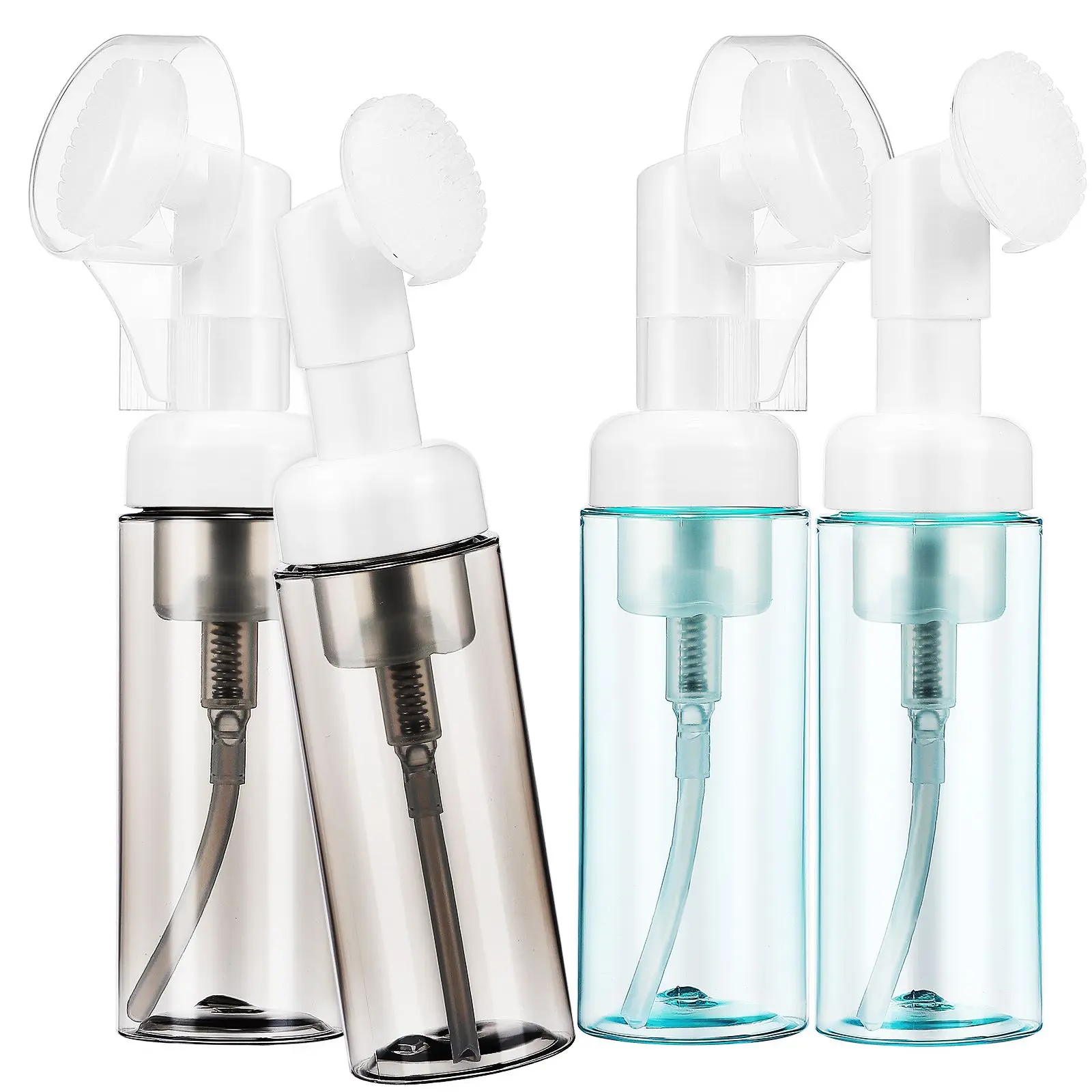 4Pcs 60ml Empty Bottles Transparent Black Green Travel Size Foam Pump Dispenser Shampoo Soap Wash Container Foam Bottle
4Pcs 60ml Empty Bottles Transparent Black Green Travel Size Foam Pump Dispenser Shampoo Soap Wash Container Foam Bottle
