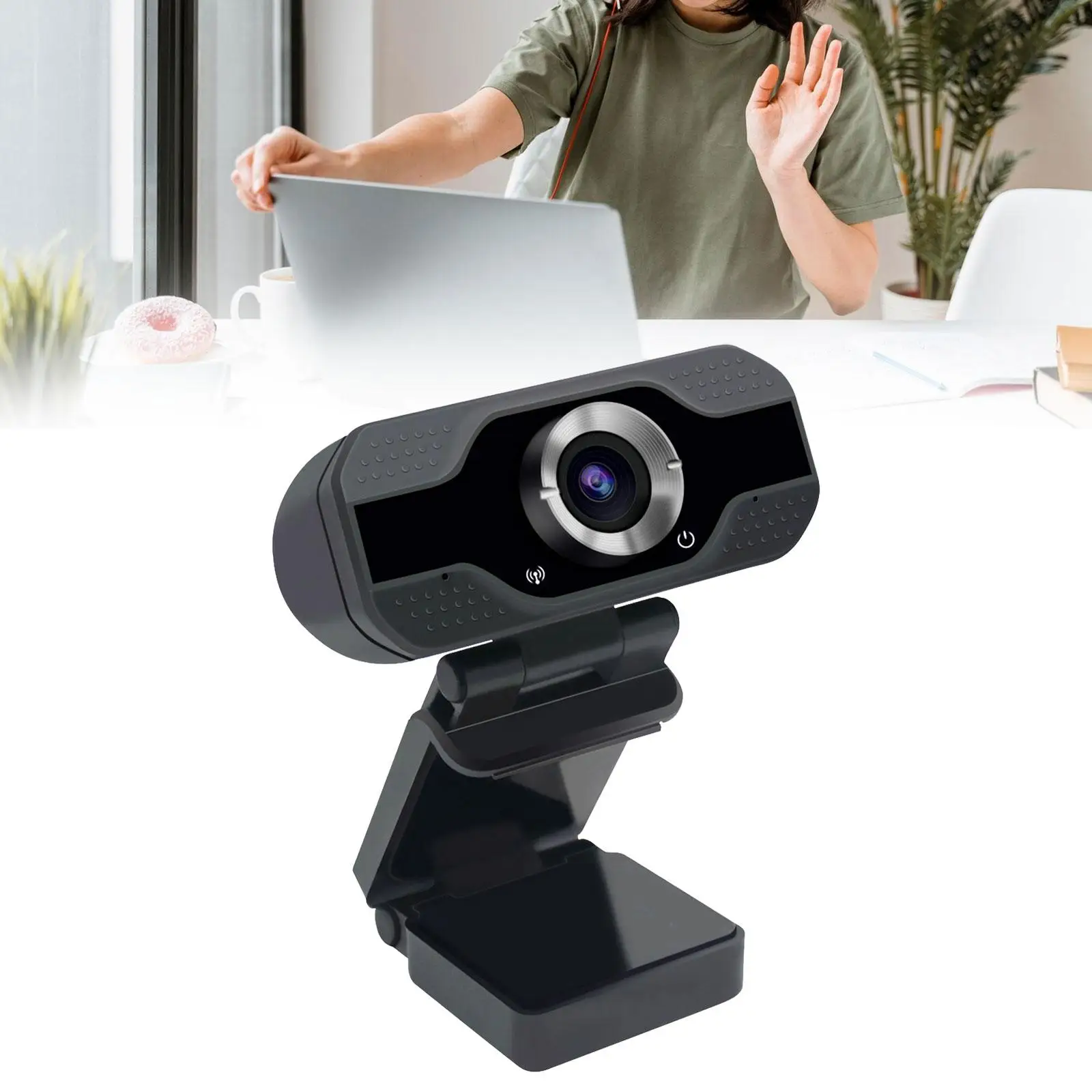 Web Camera Easy to Use 30FPS High Performance Video cam USB Web Camera Video Cam Desktop Computer Camera for Video Calling PC
Web Camera Easy to Use 30FPS High Performance Video cam USB Web Camera Video Cam Desktop Computer Camera for Video Calling PC
