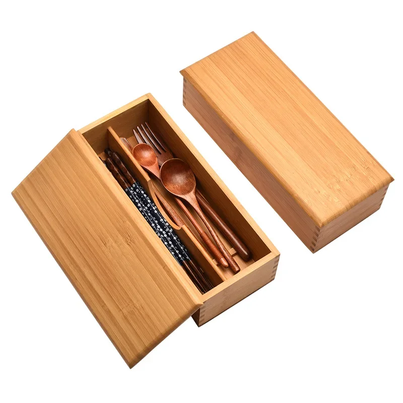 HeMu Bamboo Utensil Storage Box,Compartmentalized Cutlery Organizer for Chopsticks/Spoons/Forks, Eco-Friendly Kitchen Storage
HeMu Bamboo Utensil Storage Box,Compartmentalized Cutlery Organizer for Chopsticks/Spoons/Forks, Eco-Friendly Kitchen Storage