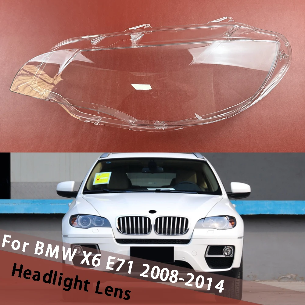 For BMW X6 E71 2008 2009 2010 2011 2012 2013 2014 (Low) Headlight Cover Headlamp Shell Plexiglass Replace Original Lampshade
For BMW X6 E71 2008 2009 2010 2011 2012 2013 2014 (Low) Headlight Cover Headlamp Shell Plexiglass Replace Original Lampshade