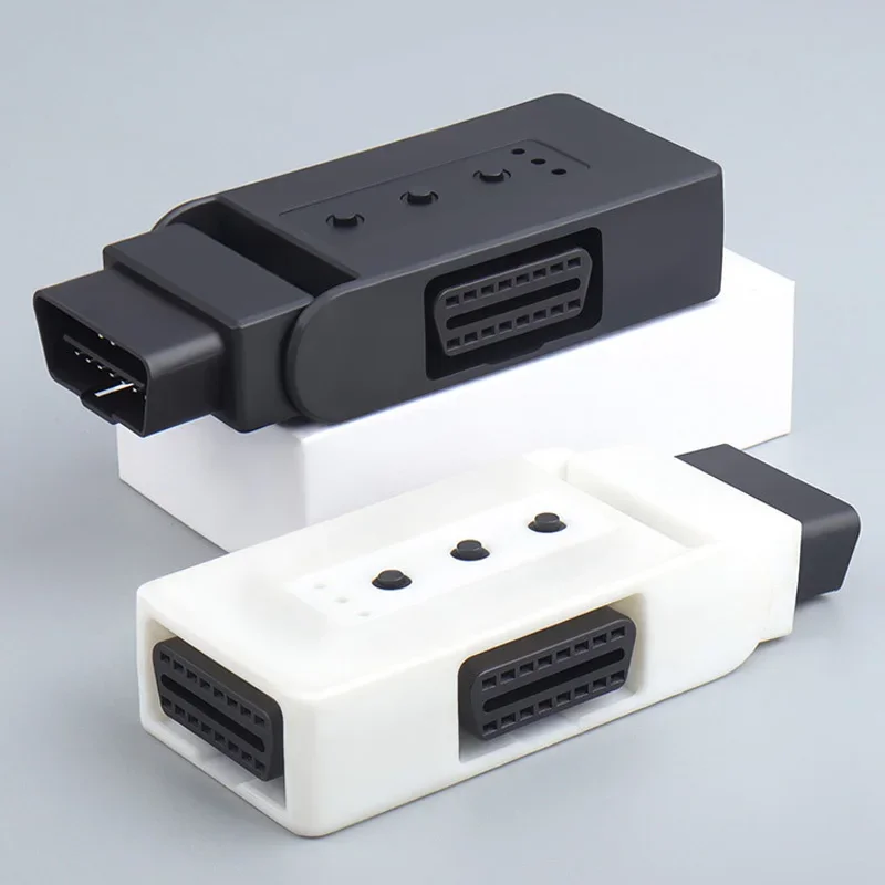 6 OBD2 OBDII Full 16 Pin Male To 3 Female 1 To 3 OBD Cable Splitter Converter Adapter for Diagnostic Extender Plug with 3 Switch
6 OBD2 OBDII Full 16 Pin Male To 3 Female 1 To 3 OBD Cable Splitter Converter Adapter for Diagnostic Extender Plug with 3 Switch