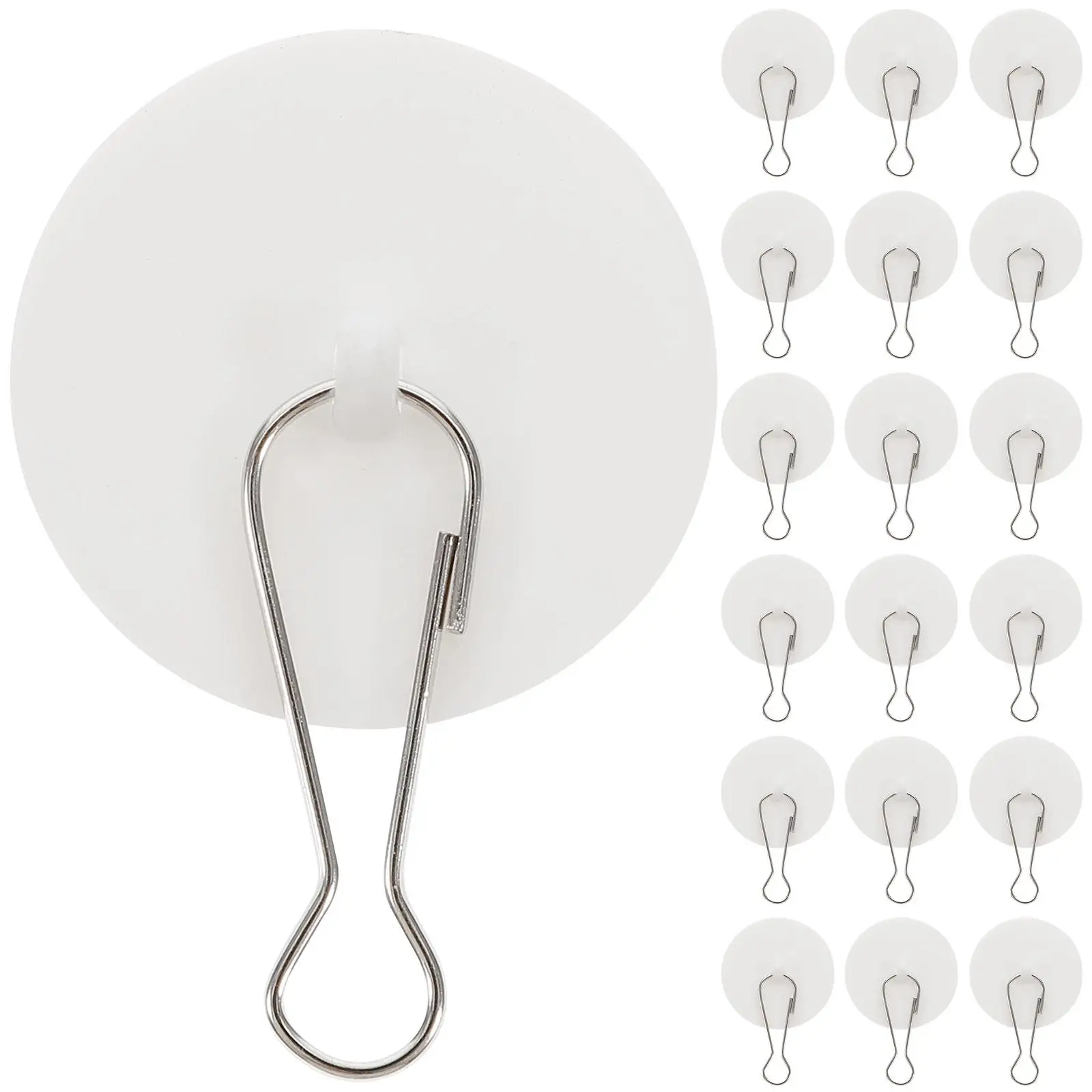 Self Adhesive 50 Sets PVC Iron Ceiling Hooks for Wall Hanging Decorations Strong Adhesive Home Office Hotel Wedding
Self Adhesive 50 Sets PVC Iron Ceiling Hooks for Wall Hanging Decorations Strong Adhesive Home Office Hotel Wedding
