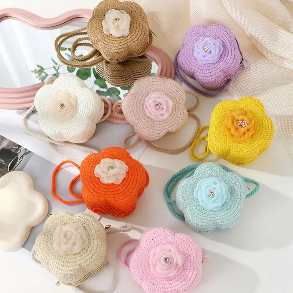 New Durable Straw Crossbody Bag Flower Small Coin Purse Shoulder Bag Girls Kids
New Durable Straw Crossbody Bag Flower Small Coin Purse Shoulder Bag Girls Kids