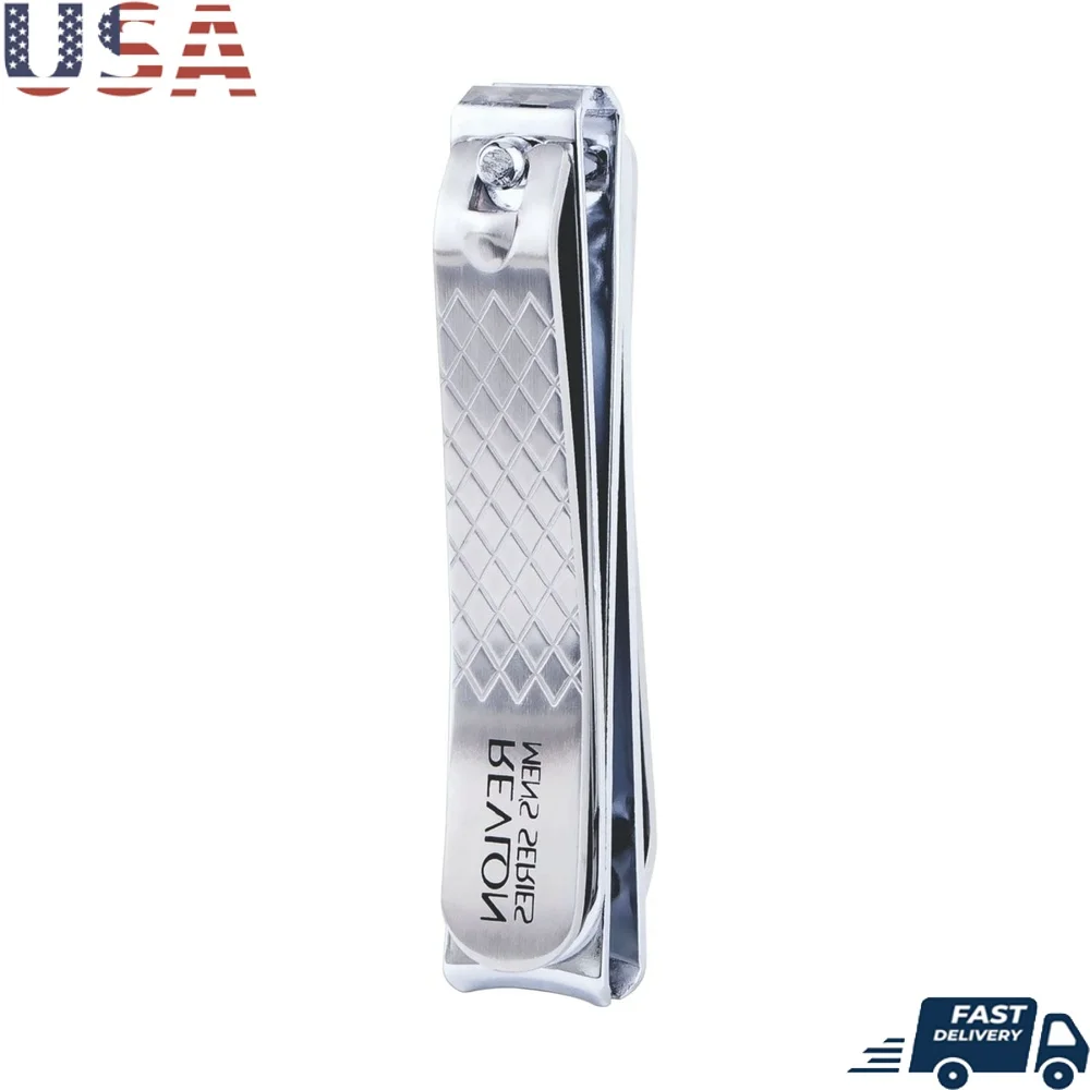 Men's Dual Ended Stainless Steel Nail Clipper Sharp Blades Curved Fingernail Straight Edge Toenail Comfort Grip Lifetime
Men's Dual Ended Stainless Steel Nail Clipper Sharp Blades Curved Fingernail Straight Edge Toenail Comfort Grip Lifetime