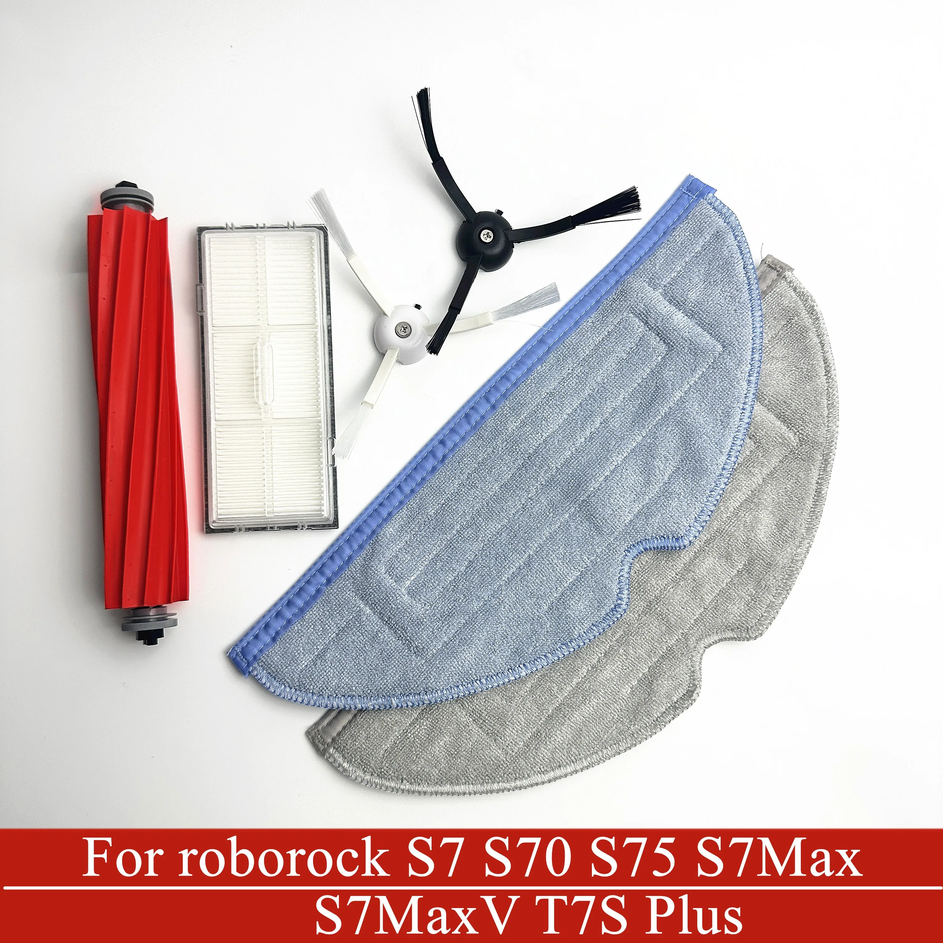 For roborock S7 S70 S75 S7Max S7 maxv ultra S7 pro ultra T7S Plus Main Brush Hepa Filter Mops Robot Vacuum Cleaner Accessories
For roborock S7 S70 S75 S7Max S7 maxv ultra S7 pro ultra T7S Plus Main Brush Hepa Filter Mops Robot Vacuum Cleaner Accessories