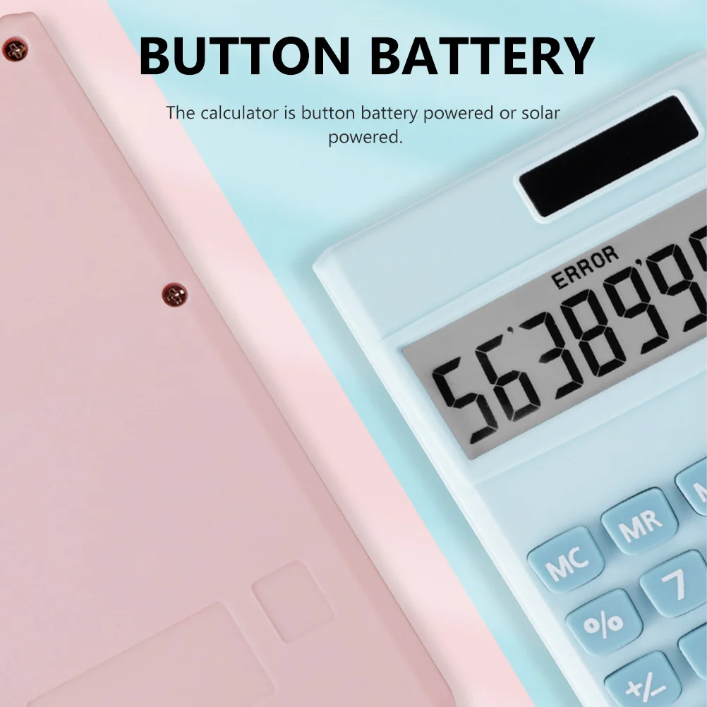 Portable Mini Calculator Student Office Desktop Accounting Compact Lightweight Easy Use Design Calculator Officer Calculators
Portable Mini Calculator Student Office Desktop Accounting Compact Lightweight Easy Use Design Calculator Officer Calculators