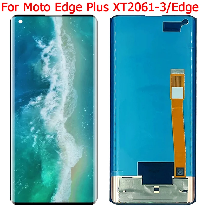 6.7" Moto Edge+ Display For Motorola Moto Edge Plus XT2061-3 XT2063-3 LCD Screen Display With Frame Touch Digitizer Panel Parts
6.7" Moto Edge+ Display For Motorola Moto Edge Plus XT2061-3 XT2063-3 LCD Screen Display With Frame Touch Digitizer Panel Parts