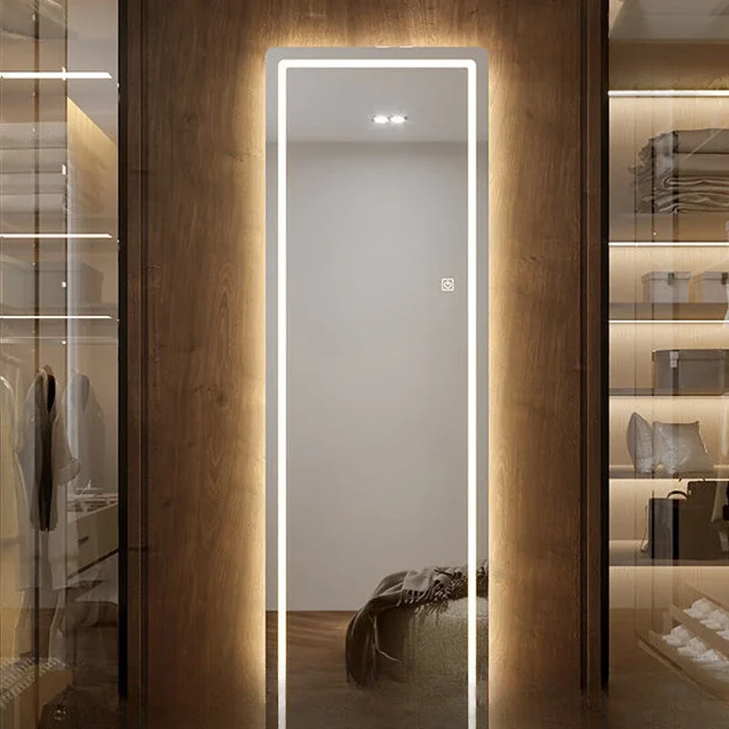 Smart mirror touch screen full-length mirror with light wall hanging wall 40 * 150cm Bluetooth full function + human body
Smart mirror touch screen full-length mirror with light wall hanging wall 40 * 150cm Bluetooth full function + human body