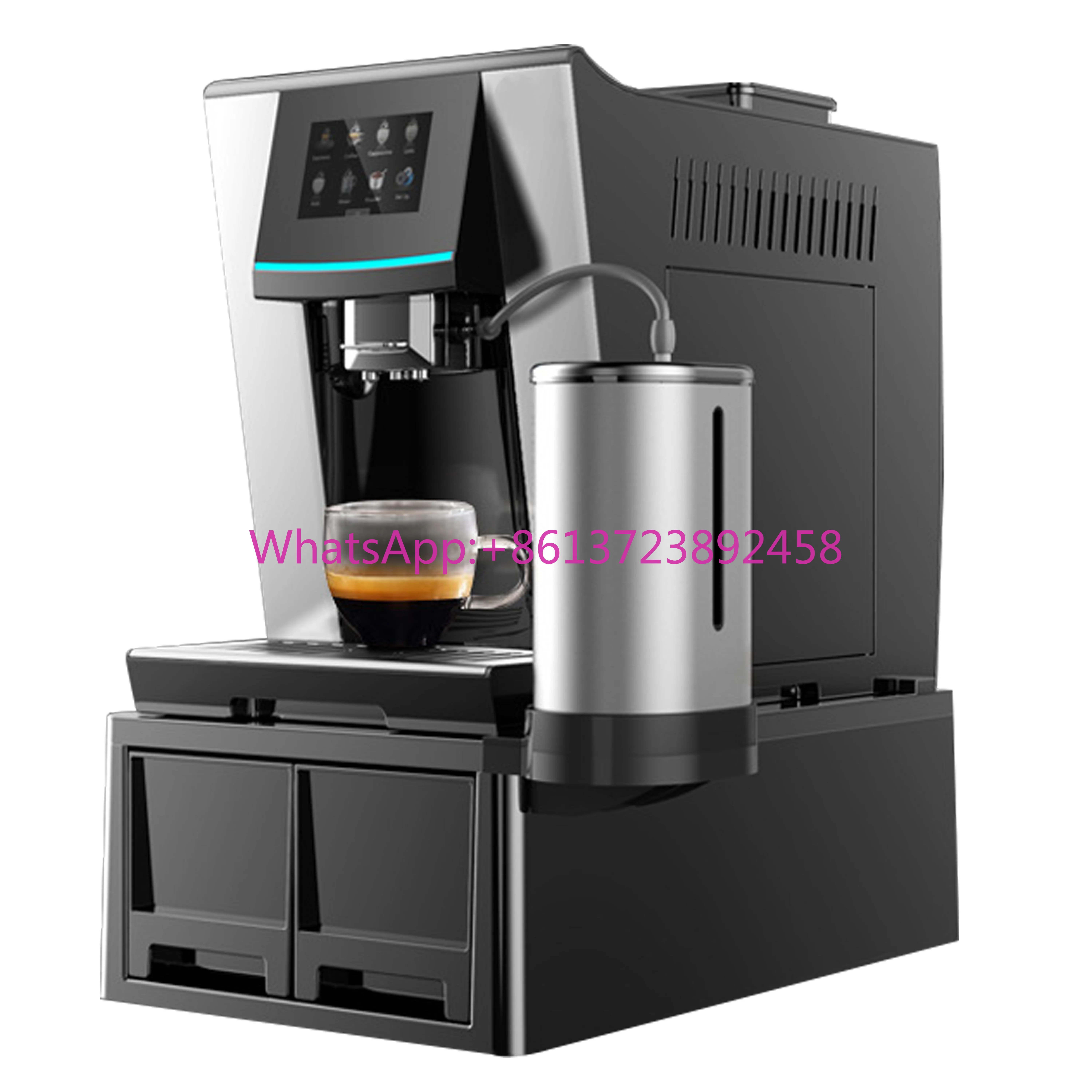 Professional Fully Automatic Dual Boiler Espresso Coffee Machine Commercial Home Use New Used Pump Motor Restaurants Farms
Professional Fully Automatic Dual Boiler Espresso Coffee Machine Commercial Home Use New Used Pump Motor Restaurants Farms