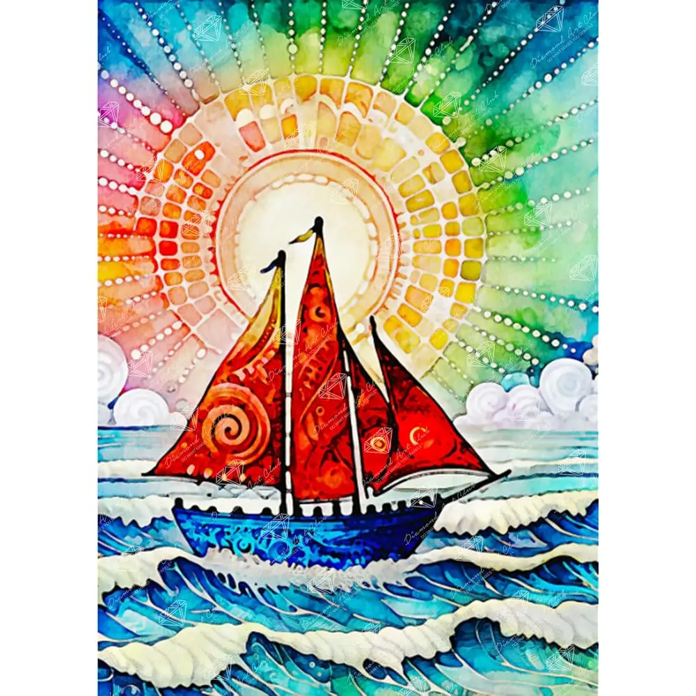 Sailing Away Diamond Painting Kit, Fun DIY Crafts for Adults, Square Diamond Art Canvas, 13\ x 18\ (32.9 cm x 45.6 cm)
Sailing Away Diamond Painting Kit, Fun DIY Crafts for Adults, Square Diamond Art Canvas, 13\ x 18\ (32.9 cm x 45.6 cm)
