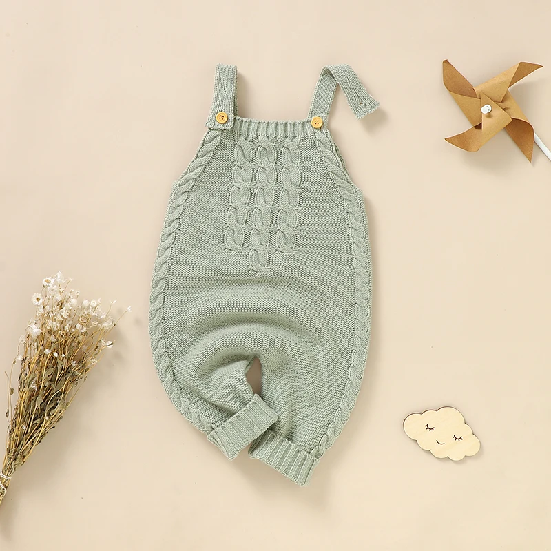 Infant Boys Girls Sleeveless Rompers Clothes 0-18m Newborn Babies Solid Color Knitted Jumpsuits Outfit Spring Fall Children Wear
Infant Boys Girls Sleeveless Rompers Clothes 0-18m Newborn Babies Solid Color Knitted Jumpsuits Outfit Spring Fall Children Wear