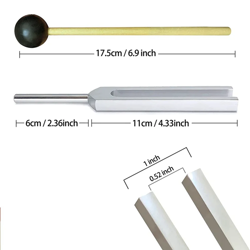 BBA-Best-Selling Tuning Fork Tuner for Repair Healing Nervous System Testing, 528MI 
BBA-Best-Selling Tuning Fork Tuner for Repair Healing Nervous System Testing, 528MI