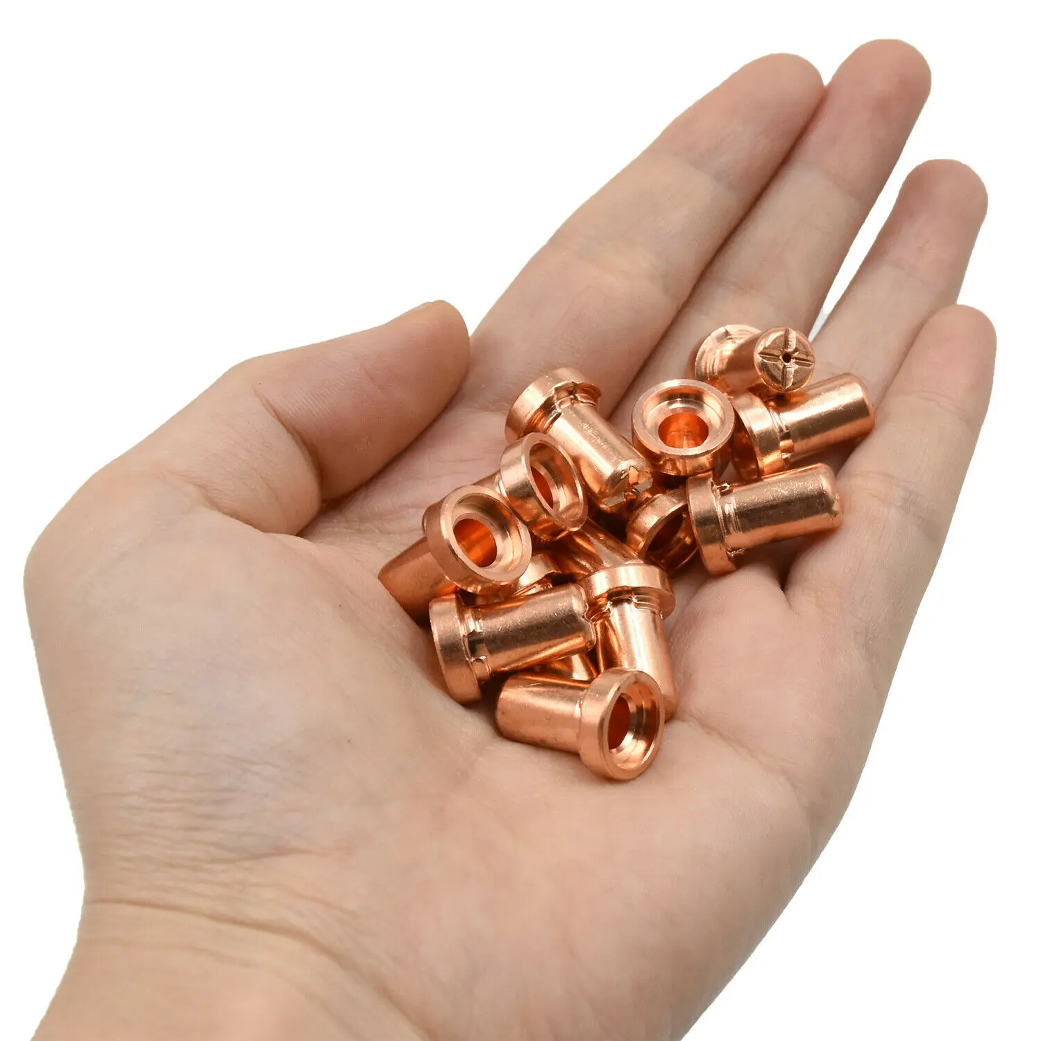 Improve Cutting Efficiency with 60Pcs Nozzle Tips, Compatible with LG40 PT31 Torch CUT40, High Thermal Conductivity
Improve Cutting Efficiency with 60Pcs Nozzle Tips, Compatible with LG40 PT31 Torch CUT40, High Thermal Conductivity