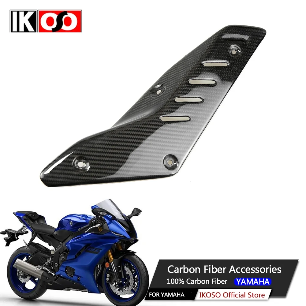 Чехол из чистого сухого углеродного волокна для Yamaha MT-10 2016 2017 2018, большая крышка выхлопной трубы, обтекатель, аксессуары для модификации мотоцикла
Чехол из чистого сухого углеродного волокна для Yamaha MT-10 2016 2017 2018, большая крышка выхлопной трубы, обтекатель, аксессуары для модификации мотоцикла