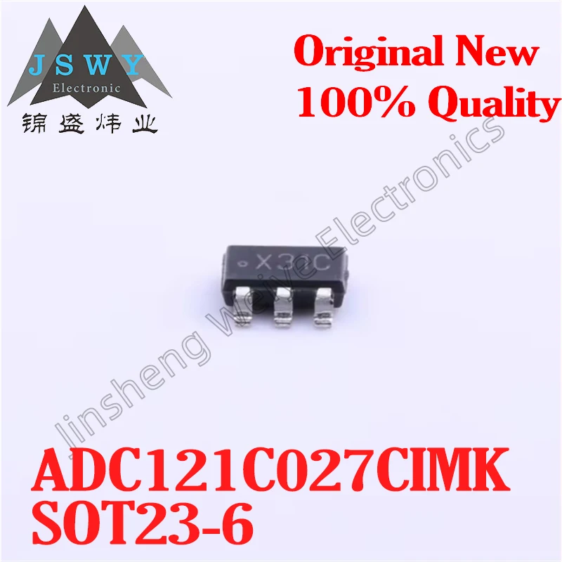 (1/10pcs) ADC121C027CIMK SOT23-6 ADC121C027/12-bit resolution analog-to-digital converter/new original stock Electronics
(1/10pcs) ADC121C027CIMK SOT23-6 ADC121C027/12-bit resolution analog-to-digital converter/new original stock Electronics