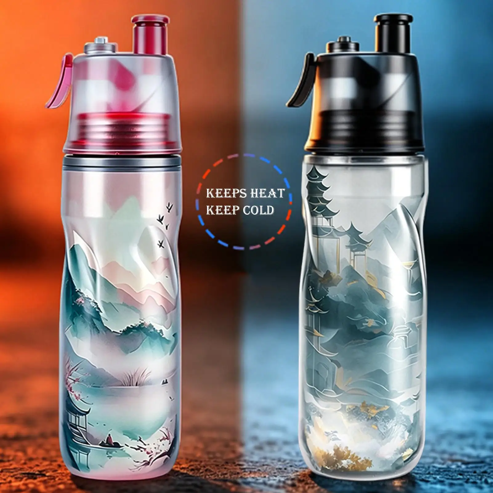 Water Bottle Portable Insulated Drinking Container Insulated Water Bottle For Women Men Hikers Cyclists Anglers Athletes
Water Bottle Portable Insulated Drinking Container Insulated Water Bottle For Women Men Hikers Cyclists Anglers Athletes