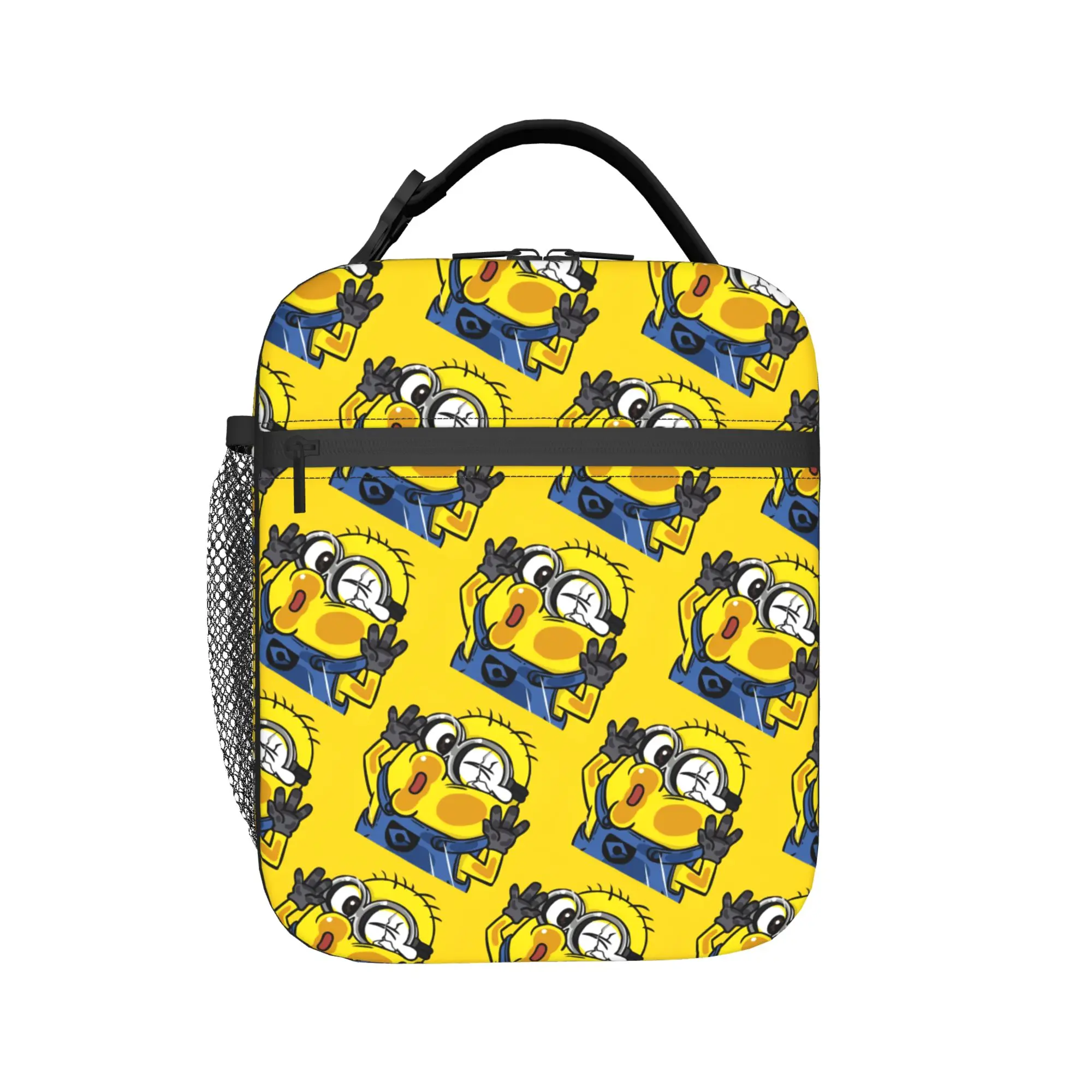 Custom M-Miniones Lunch Bag Men Women Cooler Warm Insulated Lunch Boxes for School
Custom M-Miniones Lunch Bag Men Women Cooler Warm Insulated Lunch Boxes for School
