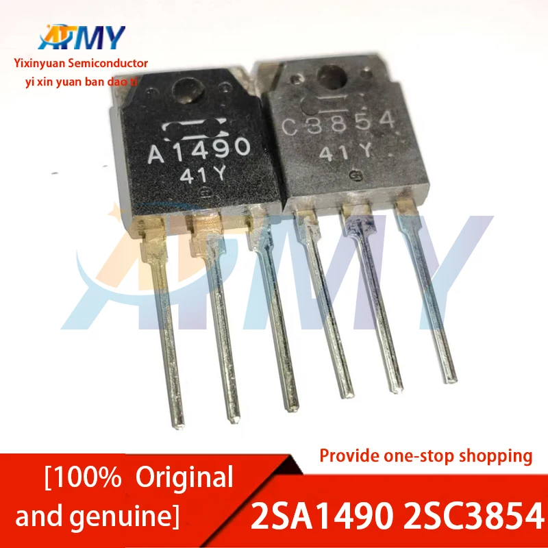 2piece 2SA1490 2SC3854 A1490 C3854 Audio Pairing Tube
2piece 2SA1490 2SC3854 A1490 C3854 Audio Pairing Tube