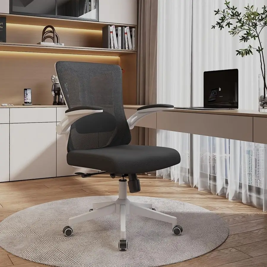 Кресло, эргономичное удобное домашнее офисное кресло с грузоподъемностью 350 фунтов, игровое кресло с высокой спинкой и колесиками, компьютерное кресло с сетчатой спинкой, с поддержкой поясницы
Кресло, эргономичное удобное домашнее офисное кресло с грузоподъемностью 350 фунтов, игровое кресло с высокой спинкой и колесиками, компьютерное кресло с сетчатой спинкой, с поддержкой поясницы