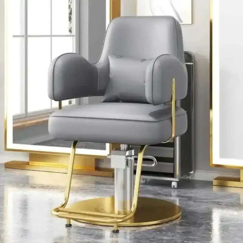 Modern Hair Salon Barber Chairs European Style Hairdressing Chair Dressing Room Back Armchair Recliner Cabeceros Furniture
Modern Hair Salon Barber Chairs European Style Hairdressing Chair Dressing Room Back Armchair Recliner Cabeceros Furniture