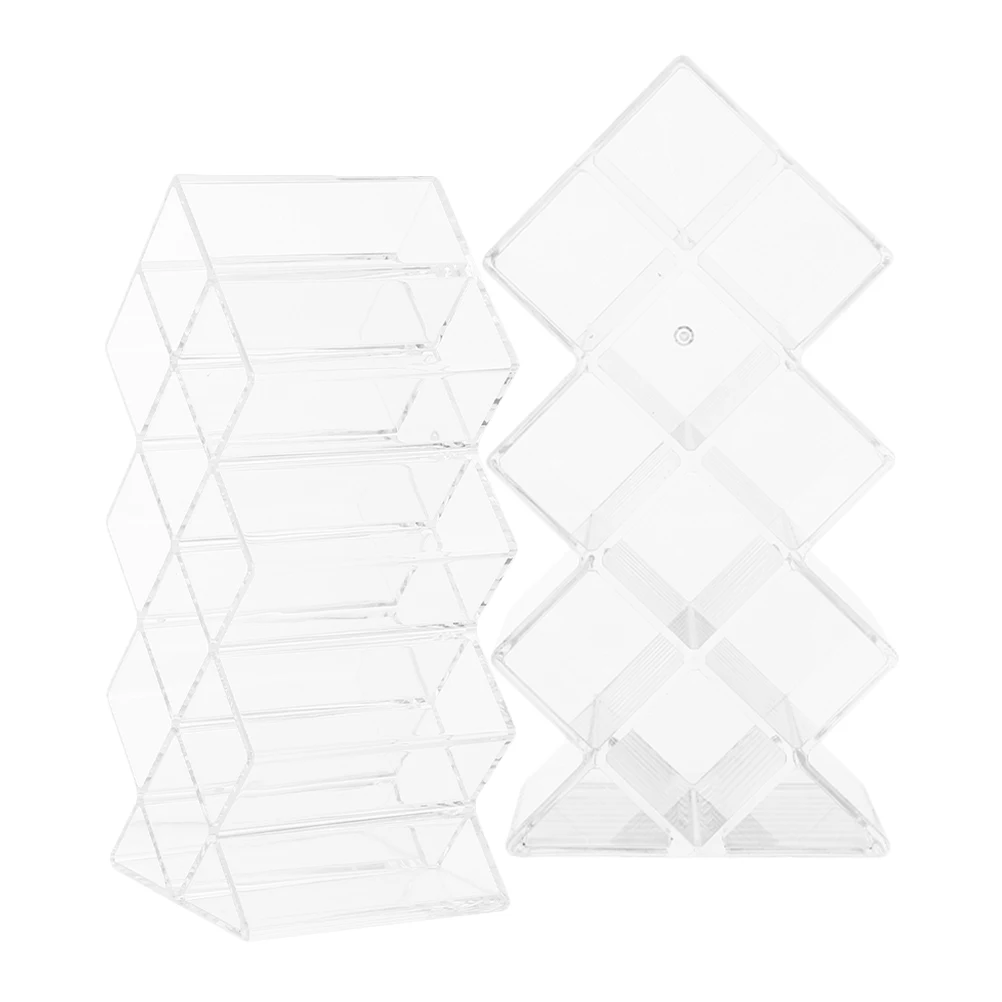 2 Pcs Lipstick ganizer Acrylic 10 Compartments Desk Storage Display for Lip Gloss Holder cosmetics makeup Box
2 Pcs Lipstick ganizer Acrylic 10 Compartments Desk Storage Display for Lip Gloss Holder cosmetics makeup Box