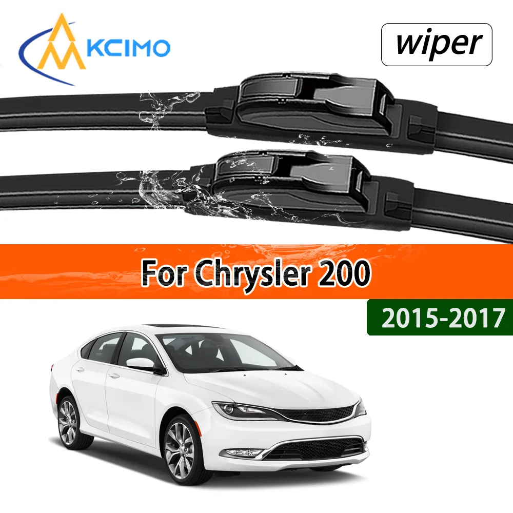 For Chrysler 200 2015–2017 2016 Vehicle Models Compatible Stable Quiet Front Windshield Wipers Auto Window Replacement Parts
For Chrysler 200 2015–2017 2016 Vehicle Models Compatible Stable Quiet Front Windshield Wipers Auto Window Replacement Parts