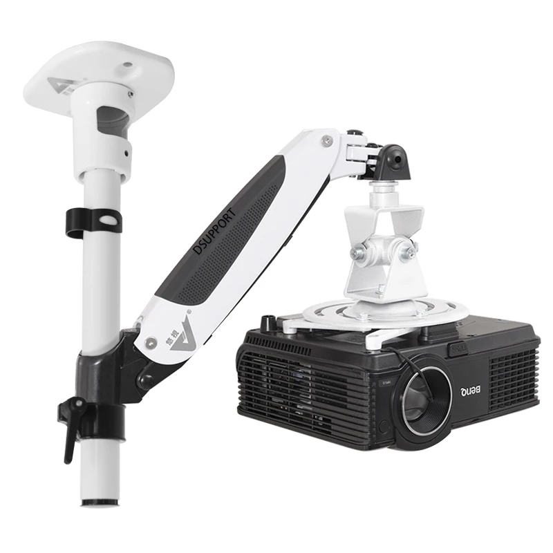 360 Degree Full Motion Retractable Universal Projector Hanger Bracket Aluminum Alloy 360 Degree Projector Mount Projector
360 Degree Full Motion Retractable Universal Projector Hanger Bracket Aluminum Alloy 360 Degree Projector Mount Projector