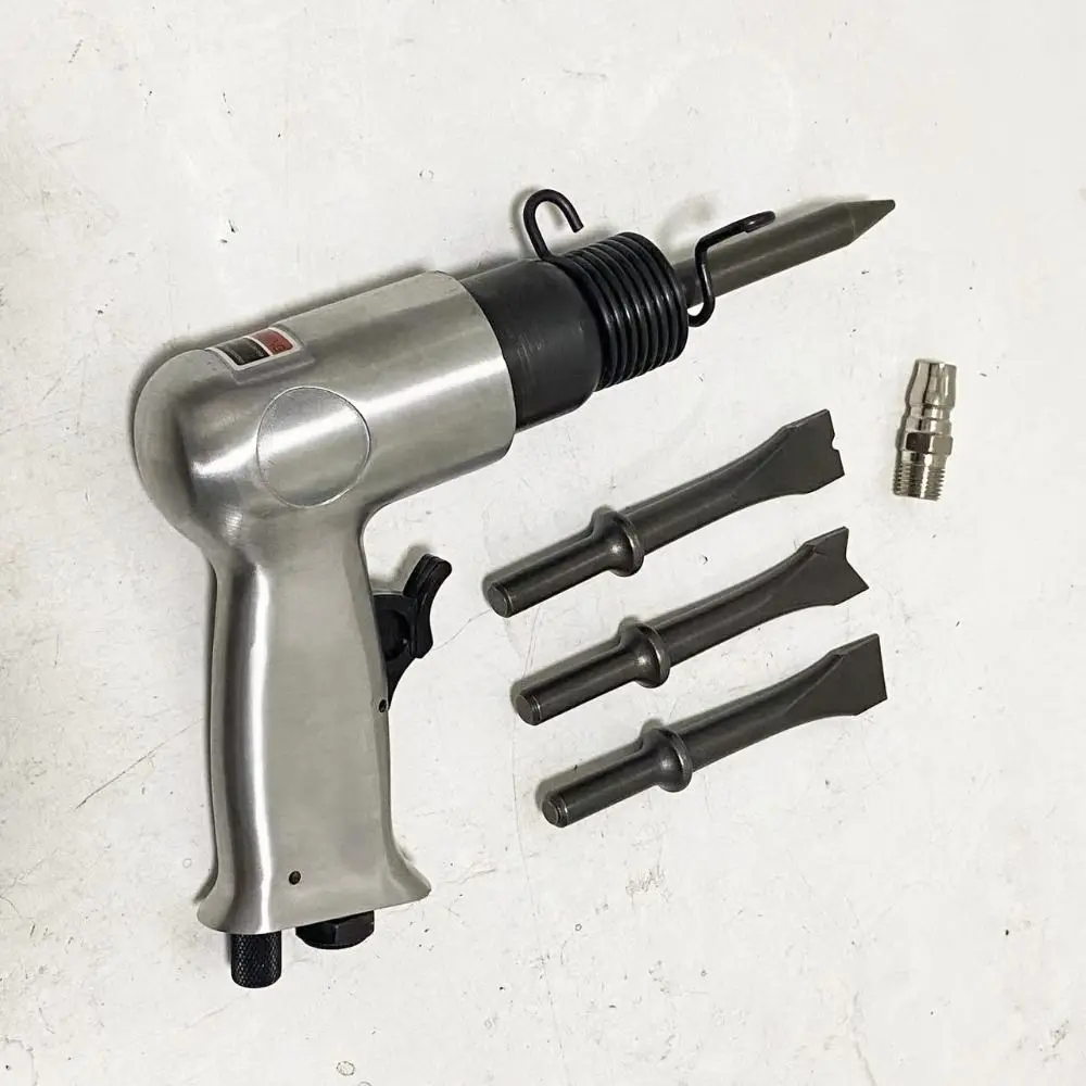 Professional Straight Type Air Hammer Powerful Handle Industrial Handheld Pneumatic Shovel 1/4" Rust Remover Head
Professional Straight Type Air Hammer Powerful Handle Industrial Handheld Pneumatic Shovel 1/4" Rust Remover Head