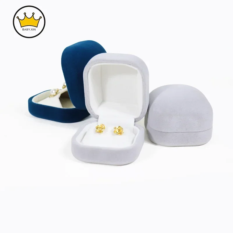 Velvet Jewelry Holder Creative Ring Ecklace Case Earrings Box Bracelet Jewelry Packaging Box
Velvet Jewelry Holder Creative Ring Ecklace Case Earrings Box Bracelet Jewelry Packaging Box