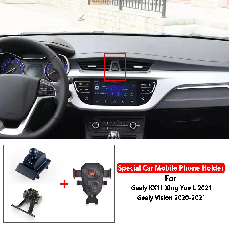 Для Geely KX11 Xing Yue L 2021 Vision 2020-2021, автомобильные аксессуары, Гравитационный держатель для телефона, держатель с поддержкой GPS
Для Geely KX11 Xing Yue L 2021 Vision 2020-2021, автомобильные аксессуары, Гравитационный держатель для телефона, держатель с поддержкой GPS
