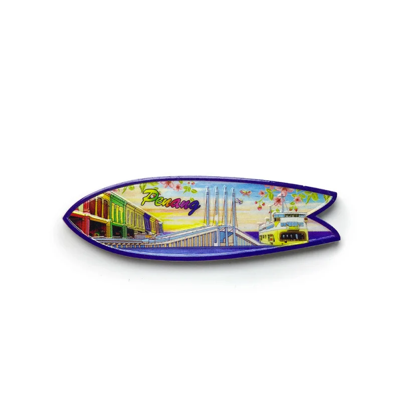 Malaysia Penang Creative Mini Surfboard Refrigerator Magnet Travel Souvenir Crafts Home Decoration
Malaysia Penang Creative Mini Surfboard Refrigerator Magnet Travel Souvenir Crafts Home Decoration