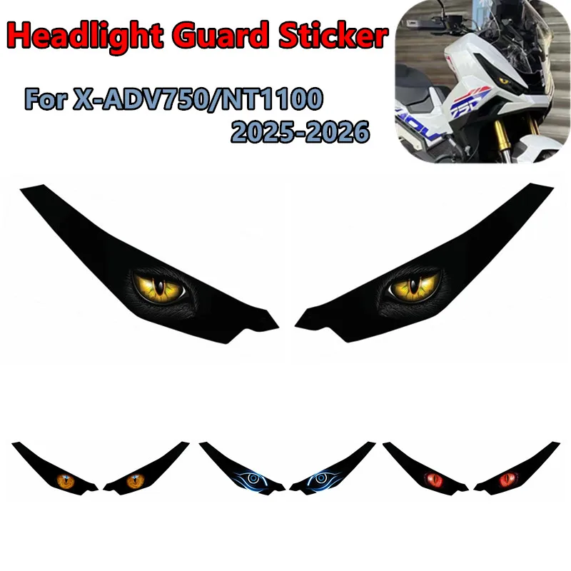 Motorcycle Headlight Guard Stickers Accessories For Honda NT1100 2025 2026 XADV750 2025 Waterproof Headlamp Decals Protection
Motorcycle Headlight Guard Stickers Accessories For Honda NT1100 2025 2026 XADV750 2025 Waterproof Headlamp Decals Protection