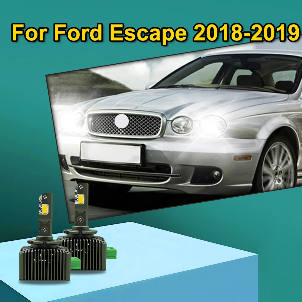 2x LED Headlights For Ford Escape 2018 2019 Canbus 30000LM Super Brightness D3S D3R HID to LED Bulbs Two-sided CSP 3570 Lamps
2x LED Headlights For Ford Escape 2018 2019 Canbus 30000LM Super Brightness D3S D3R HID to LED Bulbs Two-sided CSP 3570 Lamps