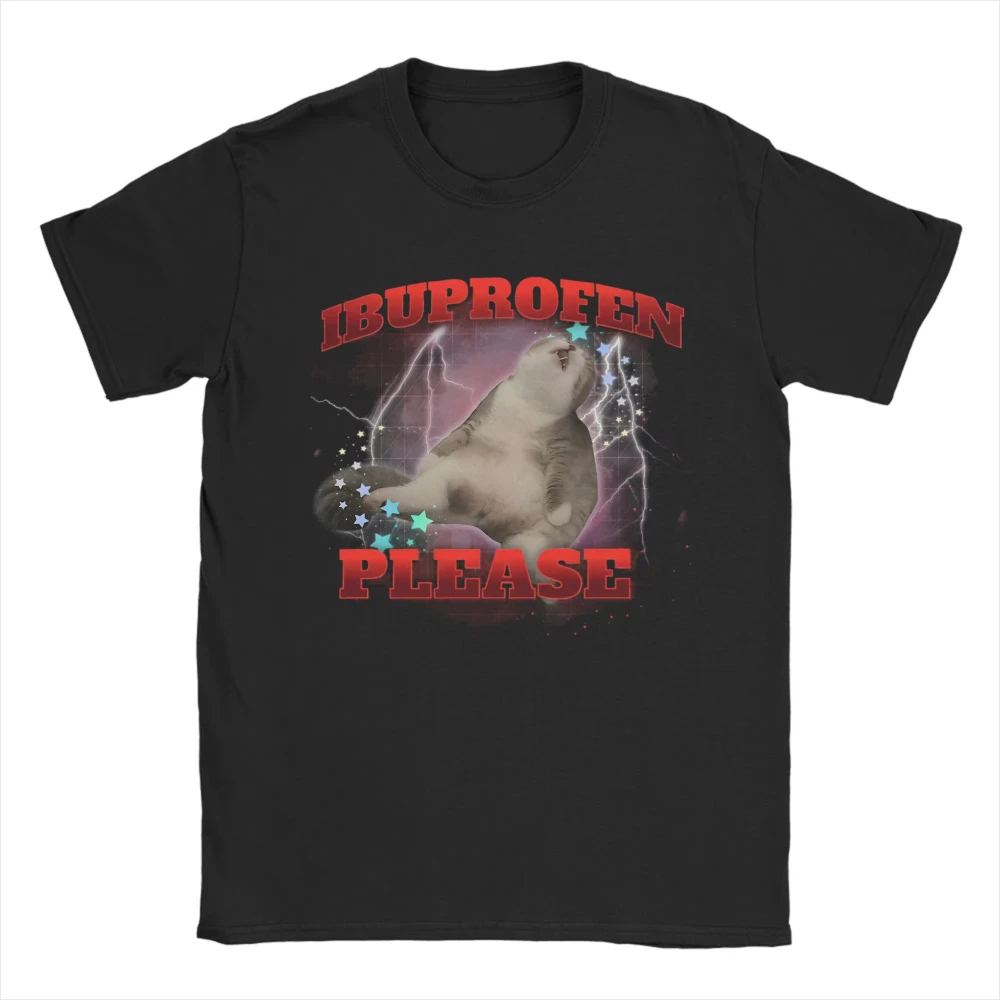 Ibuprofen Cat Meme Printed T-Shirt Summer T Shirts for Women Harajuku Casual Tee Shirt Short Sleeve Streetwear Tops Personality
Ibuprofen Cat Meme Printed T-Shirt Summer T Shirts for Women Harajuku Casual Tee Shirt Short Sleeve Streetwear Tops Personality