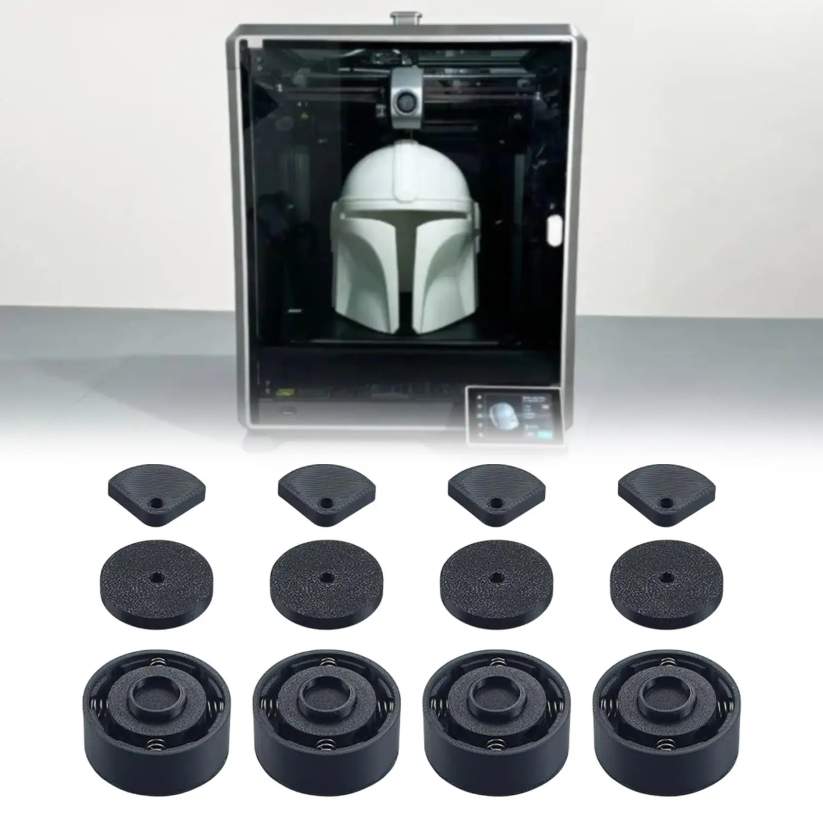 4x Anti Vibration Feet Pads,3D Printer Part Landing Mats Rubber Replaces Reduces Vibration Anti Slip Rubber Foot Pads for K1
4x Anti Vibration Feet Pads,3D Printer Part Landing Mats Rubber Replaces Reduces Vibration Anti Slip Rubber Foot Pads for K1