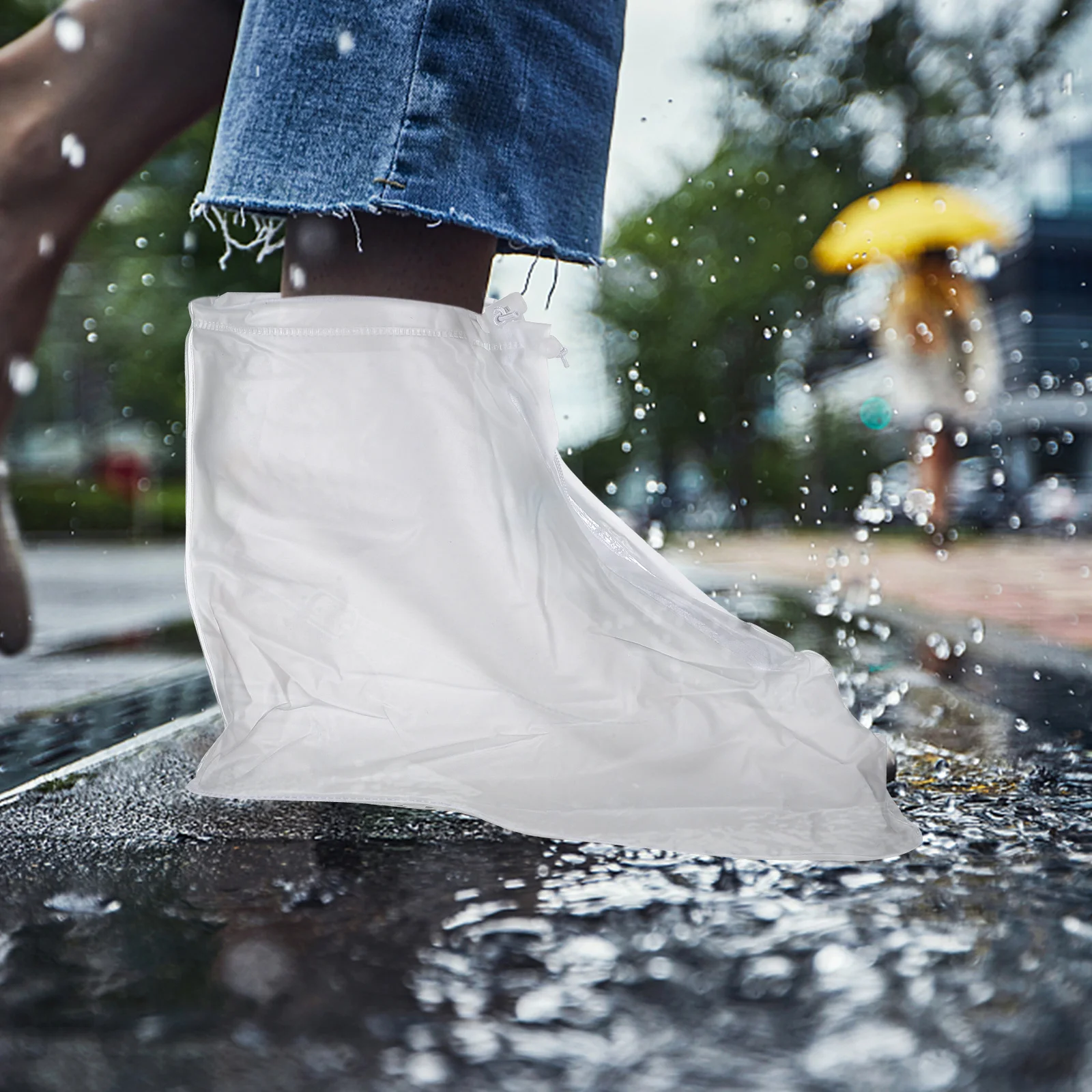 2 Pairs Overshoes Adult Silicone Rainy Day Boot Protector Shoes Case Anti Slip Rainy Day Boot Protector Mud Snow
2 Pairs Overshoes Adult Silicone Rainy Day Boot Protector Shoes Case Anti Slip Rainy Day Boot Protector Mud Snow