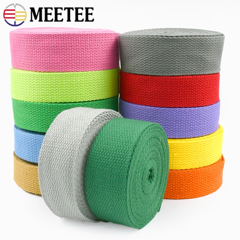 4Meters 20-50mm Sewing Cotton Webbing Band Bag Shoulder Strap Canvas Ribbon Bands Clothes Bias Binding Tapes DIY Accessories
4Meters 20-50mm Sewing Cotton Webbing Band Bag Shoulder Strap Canvas Ribbon Bands Clothes Bias Binding Tapes DIY Accessories