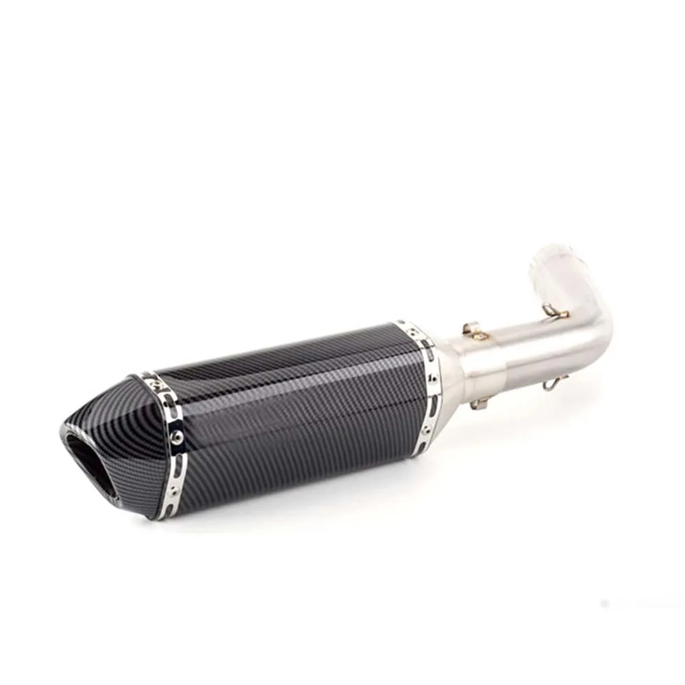 Motorcycle Exhaust Pipe Escape Modified 51mm interface Slip On For Kawasaki Versys1000 KLZ1000 2019 2020 Middle Pipe and Muffler
Motorcycle Exhaust Pipe Escape Modified 51mm interface Slip On For Kawasaki Versys1000 KLZ1000 2019 2020 Middle Pipe and Muffler