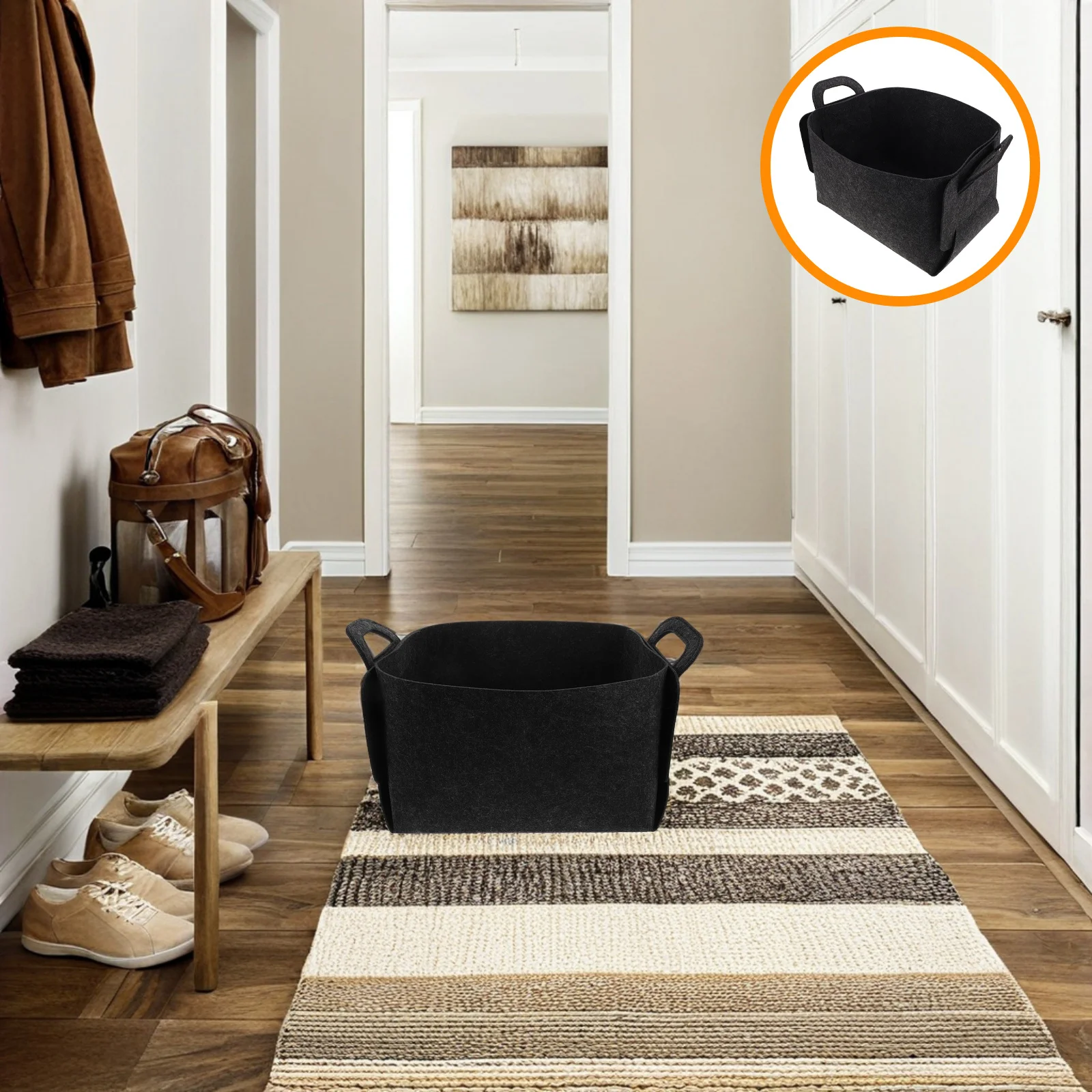 Multifunctional Felt Bag Portable Outdoor Camping Laundry Picnic Storage Tote for Clothes Cookware Kitchen Accessories
Multifunctional Felt Bag Portable Outdoor Camping Laundry Picnic Storage Tote for Clothes Cookware Kitchen Accessories