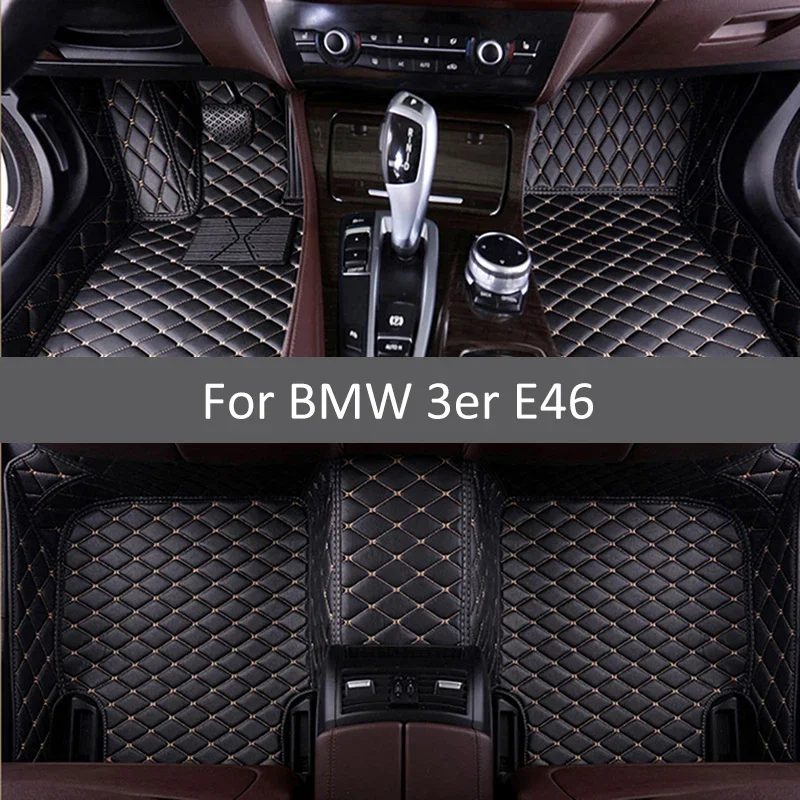 Custom Car Floor Mats For BMW 3er E46 1997-2004 Years 318-330 Auto Carpets Foot Coche Accessories
Custom Car Floor Mats For BMW 3er E46 1997-2004 Years 318-330 Auto Carpets Foot Coche Accessories