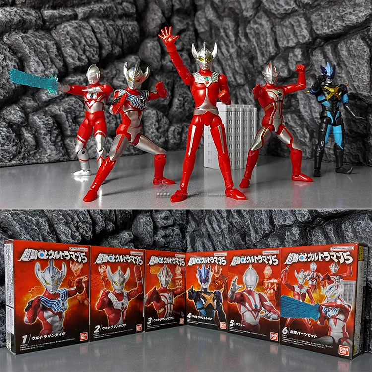 Набор супер подвижных фигурок Ultraman Taro Mebius Zoffy α05 | Официальная коллекция капсул Candy Toy
Набор супер подвижных фигурок Ultraman Taro Mebius Zoffy α05 | Официальная коллекция капсул Candy Toy