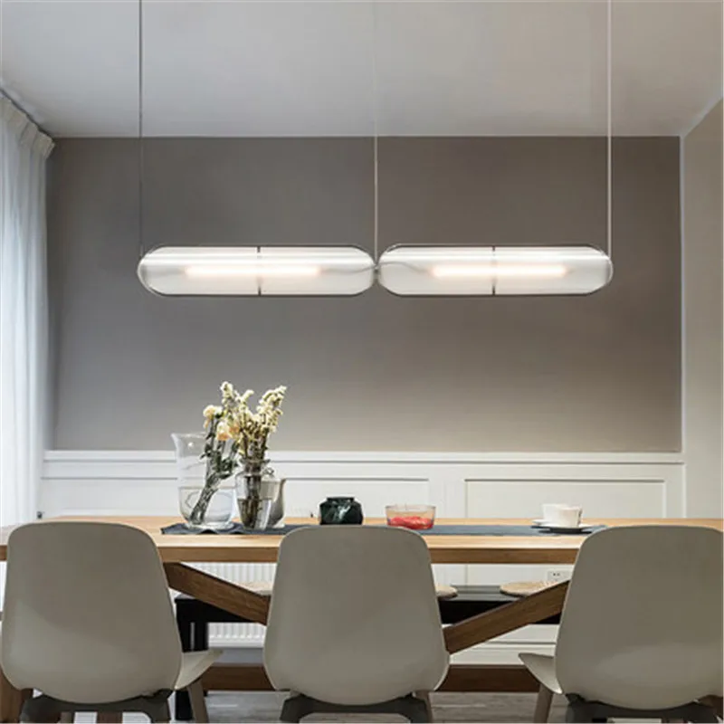 Modern Clear Acrylic LED Pendant Light Cord Adjustable Hanglamp For Kitchen Restaurant Bedsdie Lighting Fixtures Home Deco
Modern Clear Acrylic LED Pendant Light Cord Adjustable Hanglamp For Kitchen Restaurant Bedsdie Lighting Fixtures Home Deco