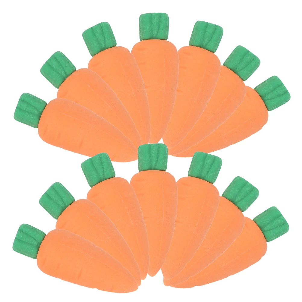50pcs Carrot Shaped Erasers Mini Vegetable Stationery Bulk Kids Students Novelty Pencil Supplies Safety Educational Toys
50pcs Carrot Shaped Erasers Mini Vegetable Stationery Bulk Kids Students Novelty Pencil Supplies Safety Educational Toys