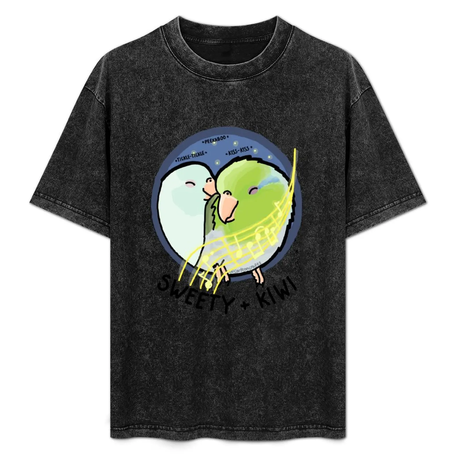 Sweety and Kiwi T-Shirt Minimalist Casual Short Sleeve Top
Sweety and Kiwi T-Shirt Minimalist Casual Short Sleeve Top