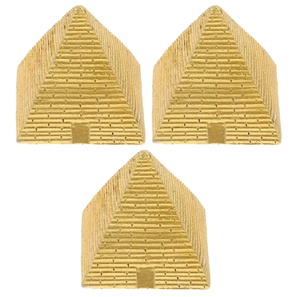 3 Pcs Pyramid Sand Table Toy Figurine Ornament Decorate Poster Craft Resin Style Egyptian
3 Pcs Pyramid Sand Table Toy Figurine Ornament Decorate Poster Craft Resin Style Egyptian