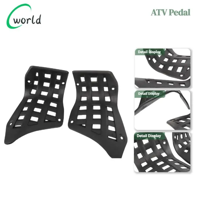 Thickened ATV,Inverted three wheeled plastic left and right pedals, used for the Great Mars Jinling 250 pedal baffle
Thickened ATV,Inverted three wheeled plastic left and right pedals, used for the Great Mars Jinling 250 pedal baffle